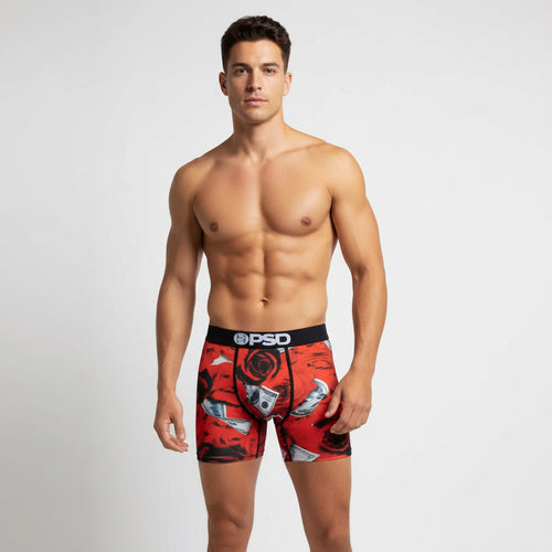 Dollar Bills Roses - Boxer Breifes