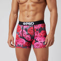 Floral Pink Roses - Boxer Briefs