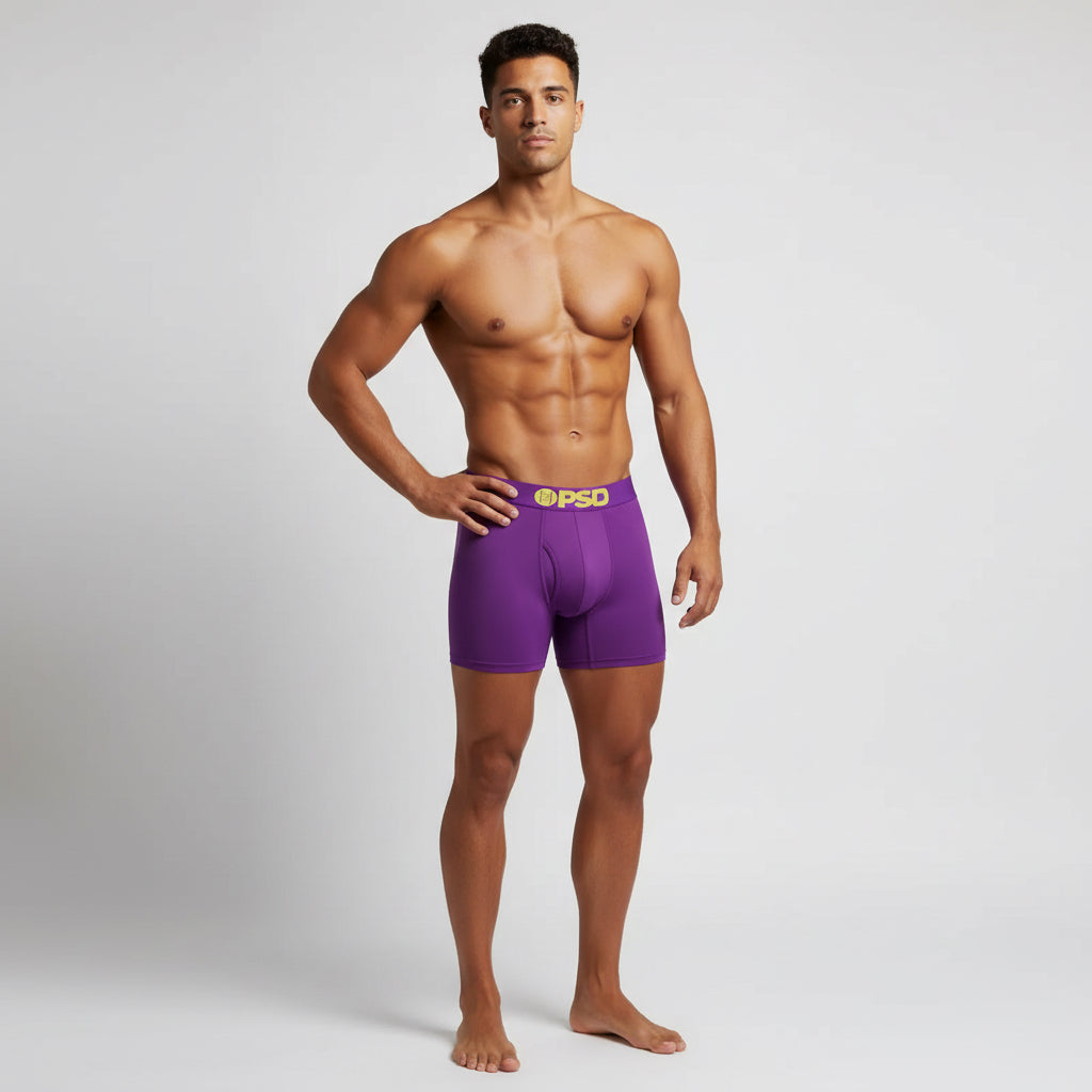 Solid Purple - Boxer Briefs