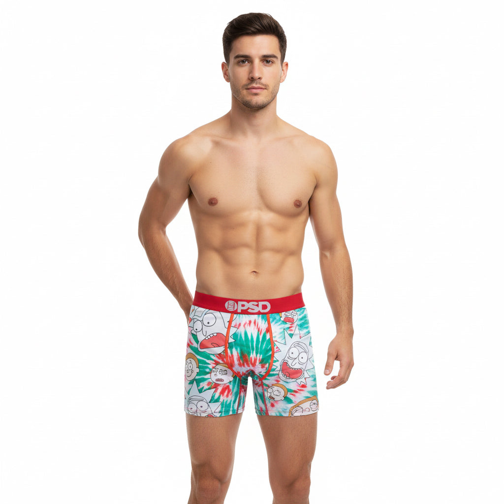 Rick and Morty Tie Die - Boxer Briefs