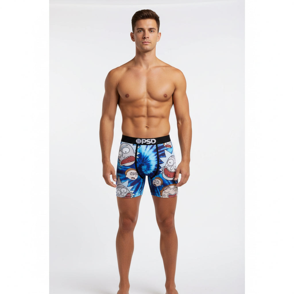 Rick and Morty Tie Dye - Boxer Briefs