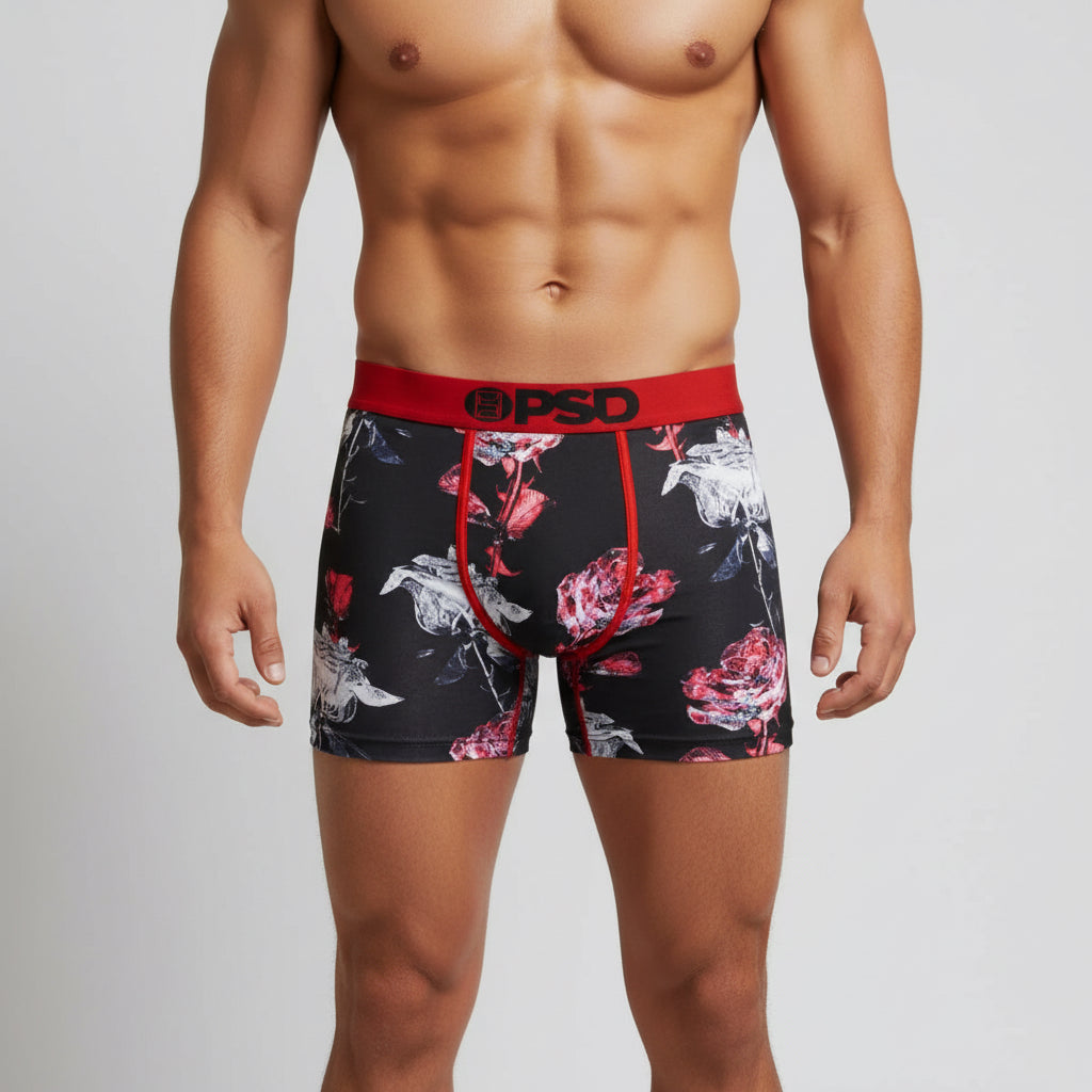 Floral Roses - Boxer Briefs