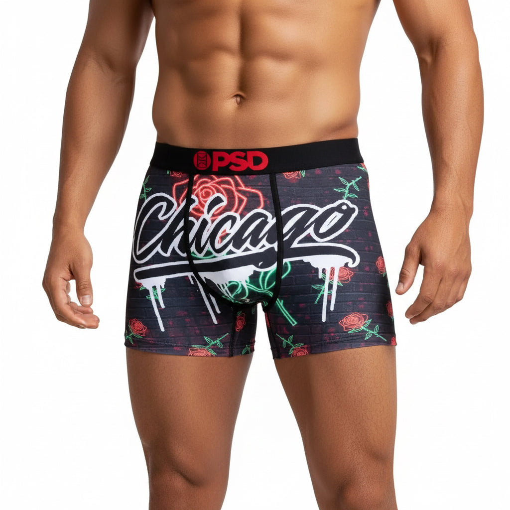 Chicago Rose - Boxer Briefs